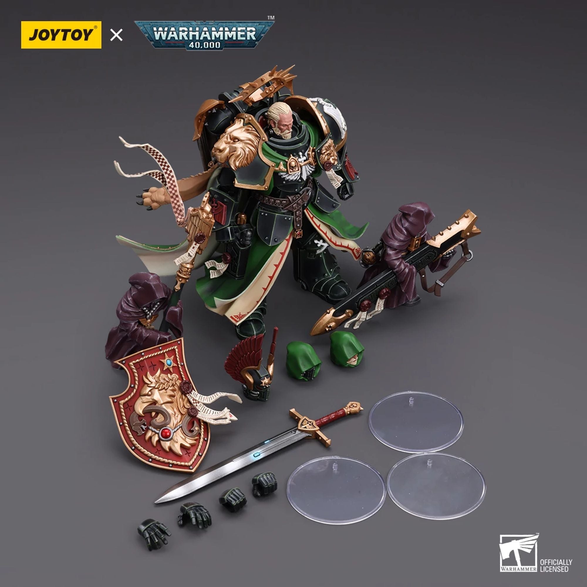 JoyToy Warhammer Dark Angels Lion El Jonson action figure