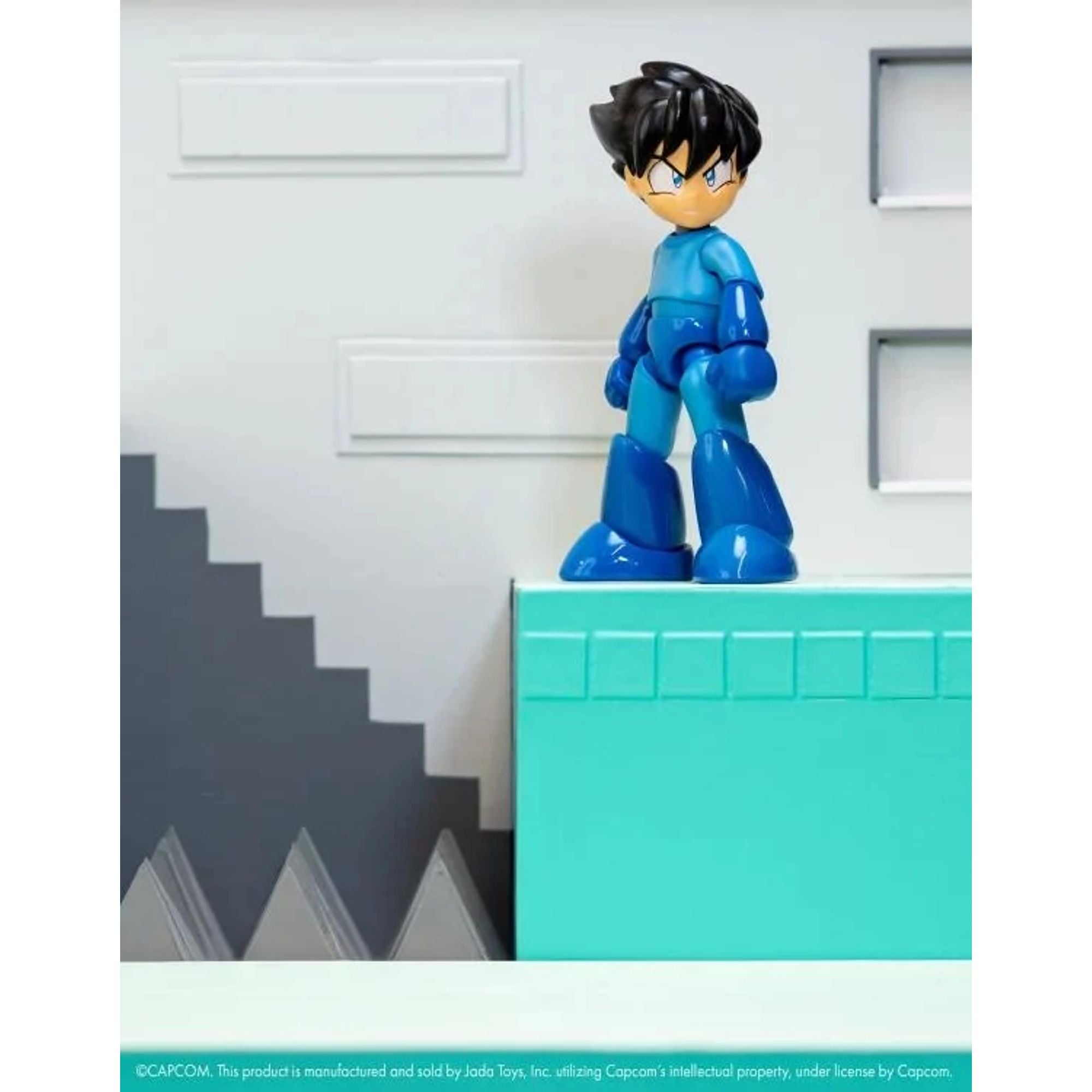 Jada Mega Man senza casco action figure 1/12 5 pollici