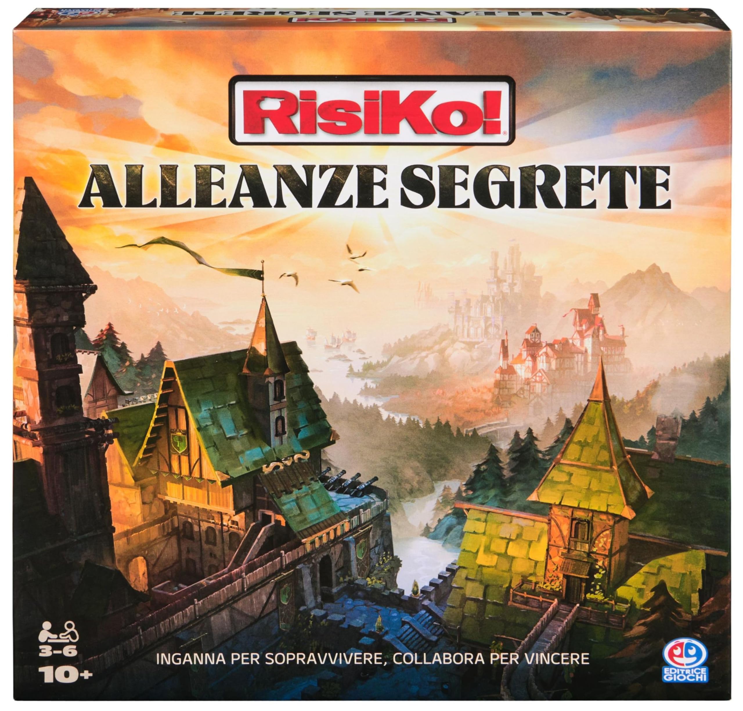 RisiKo Alleanze Segrete gioco da tavolo 3-6 giocatori