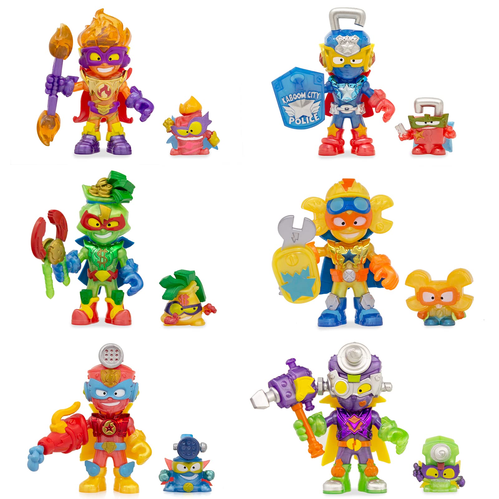 SUPERTHINGS Kazoom Kids Rescue Force Set 6 Figure