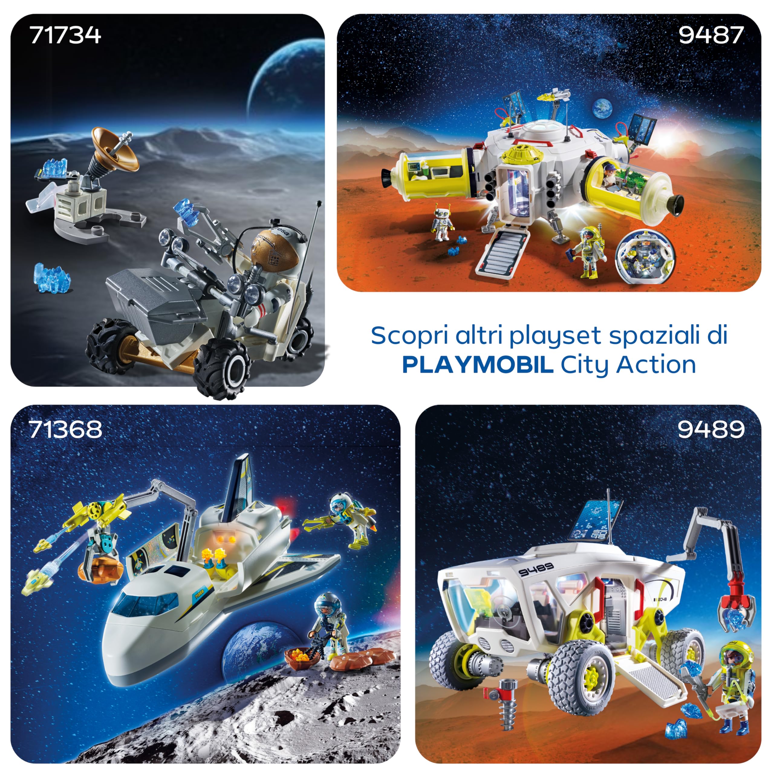 Playmobil Space 72014 astronauta ESA con robot playset