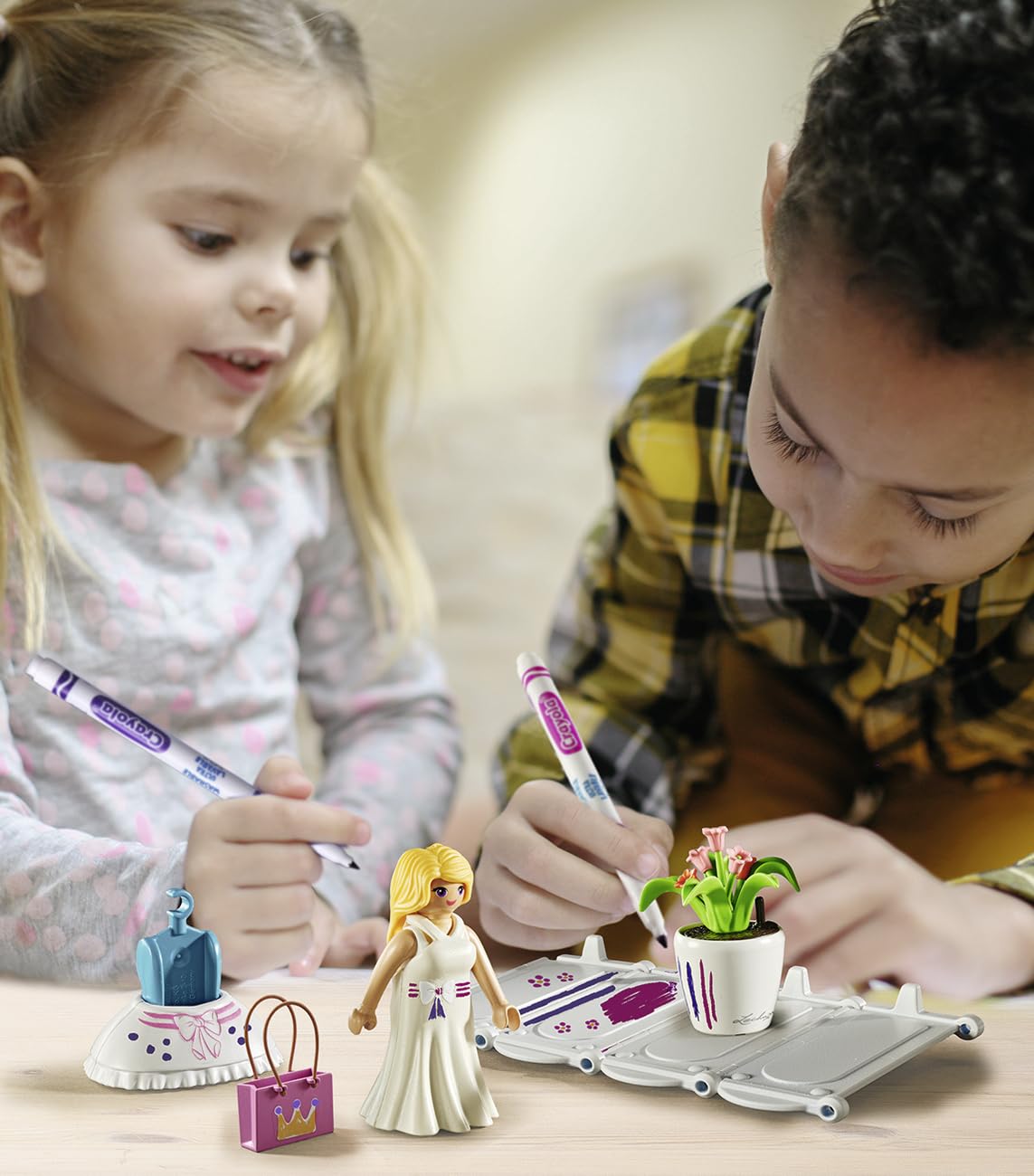 Playmobil Color 71372 Fashion Boutique gioco creativo pennarelli