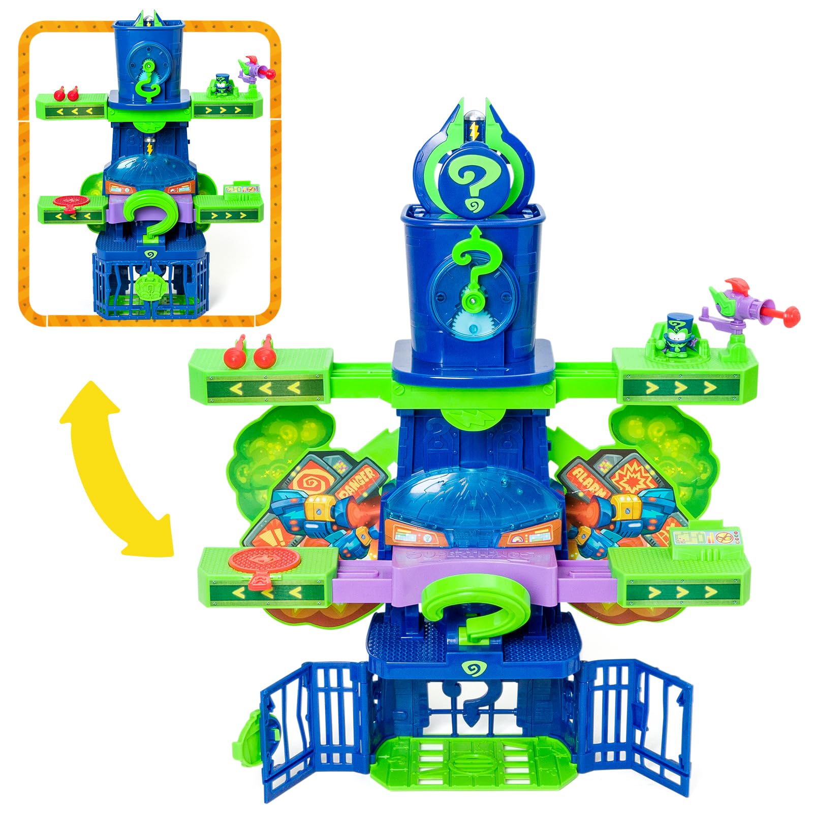 Superthings Kazoom Power Torre Enigma playset con luci