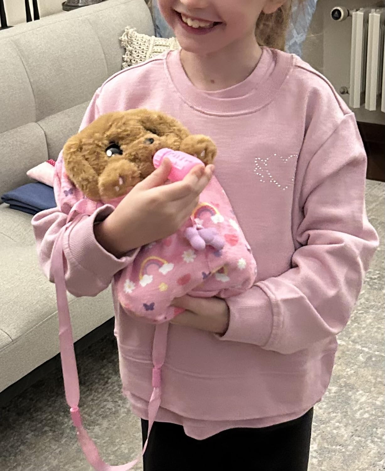 Baby Paws Cocker peluche interattivo con borsetta 3 anni