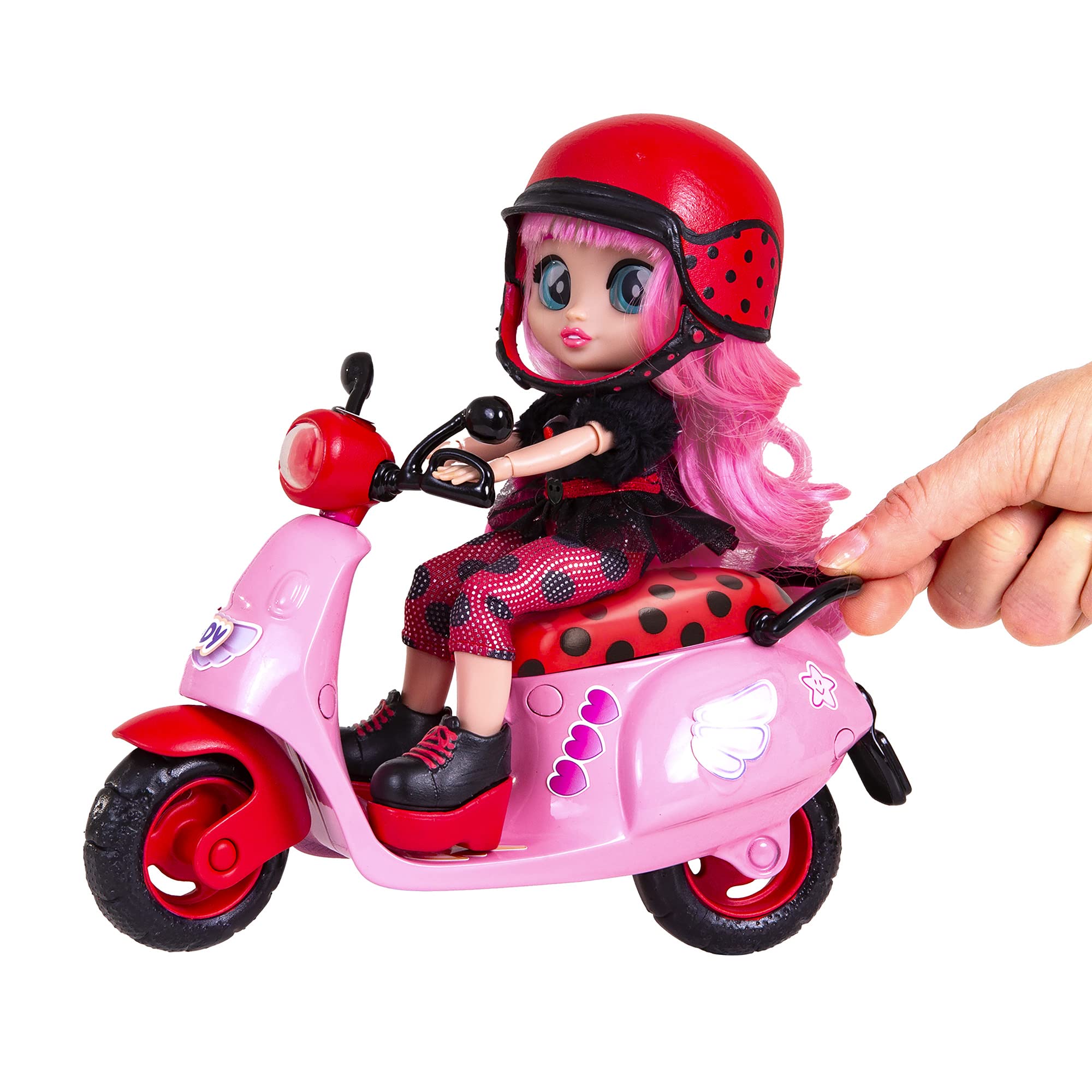 BFF by Cry Babies Lady bambola con scooter e 10 accessori