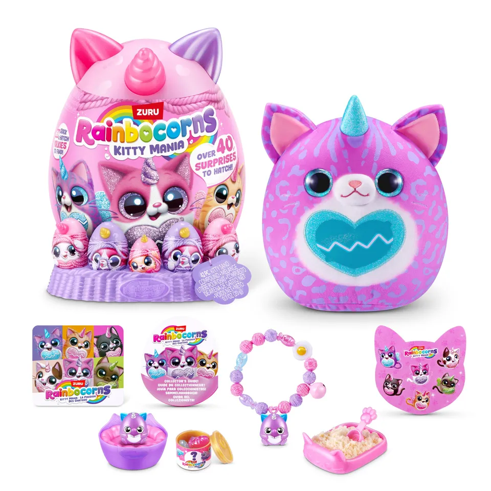 Rainbocorns Kitty Mania peluche Furrina uovo sorprese