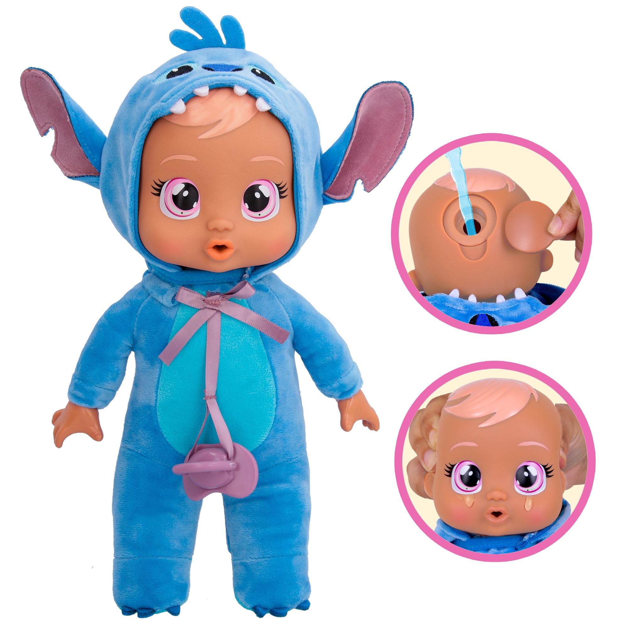 Cry Babies Tiny Cuddles Stitch Peluche 25 cm
