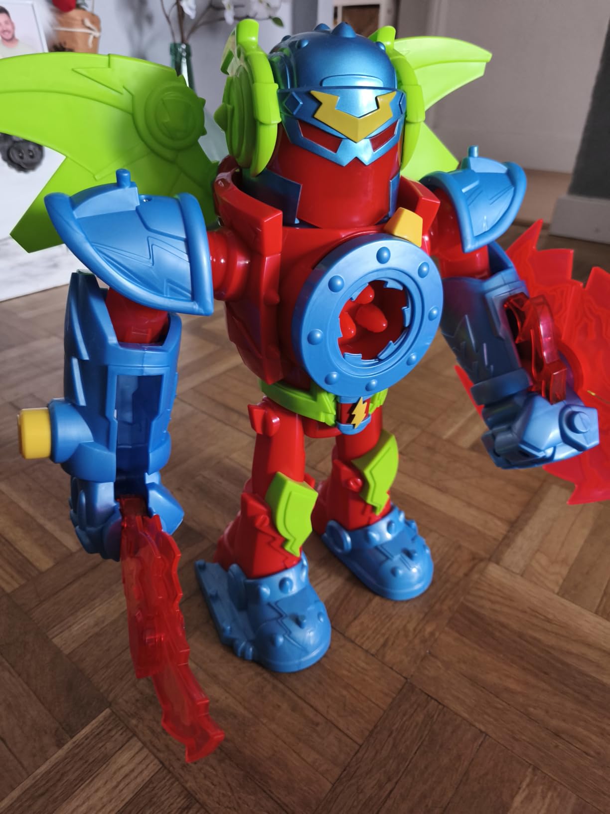 Superthings Guardians of Kazoom Titan Fury robot Kid Fury