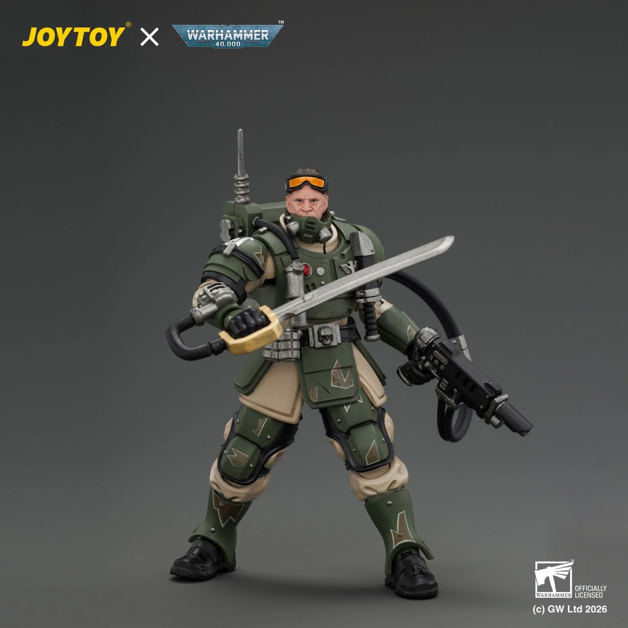 JoyToy Astra Militarum Kasrkin 7 action figure Warhammer 40K