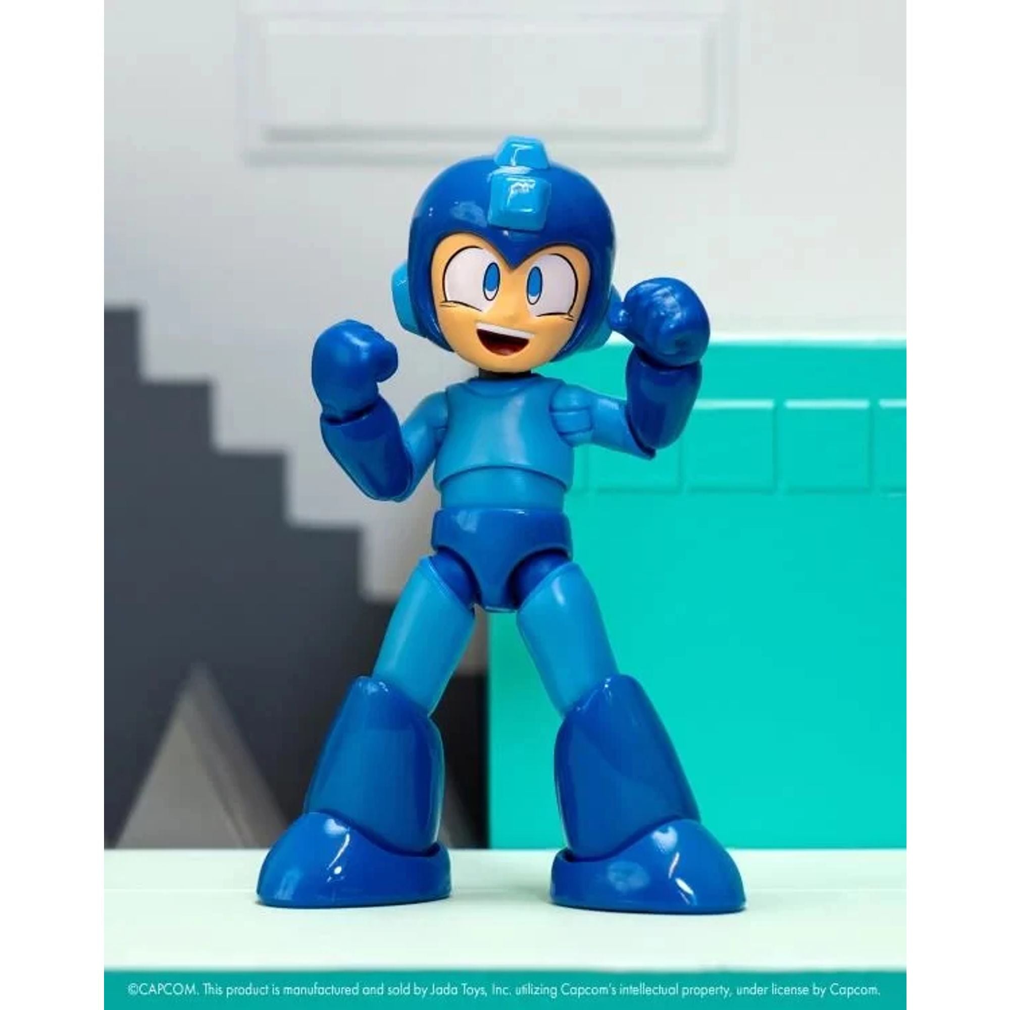 Jada Mega Man senza casco action figure 1/12 5 pollici