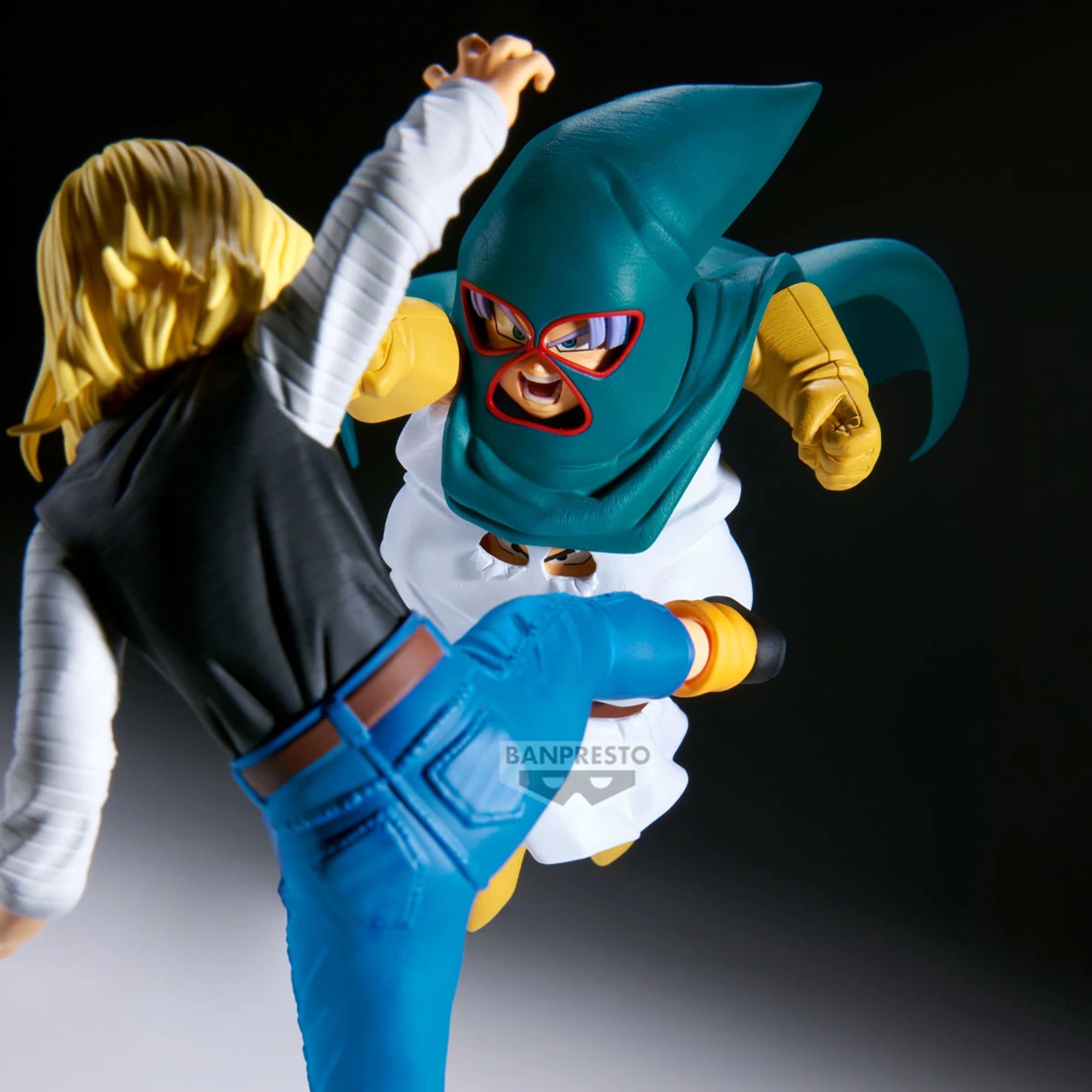Banpresto DBZ Match Makers Mighty Mask statua 13 cm