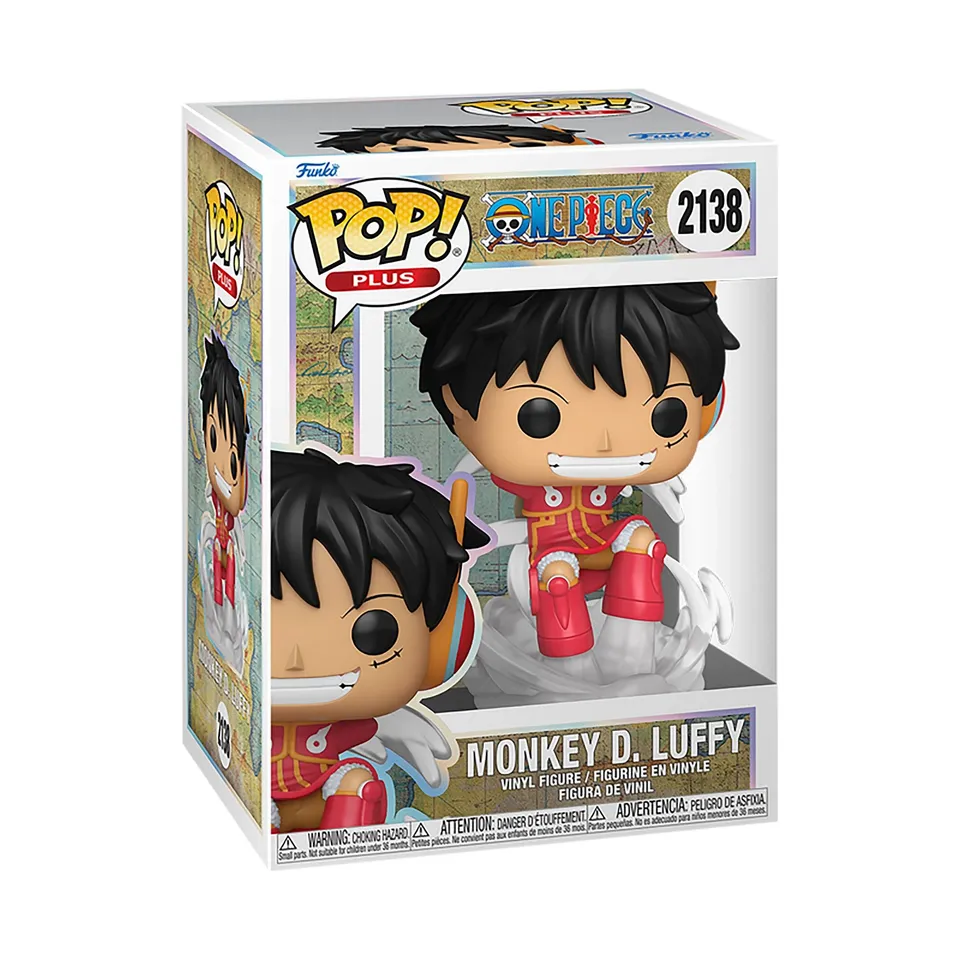 Funko One Piece Pop! Plus Luffy Egg vinile 15,9 cm