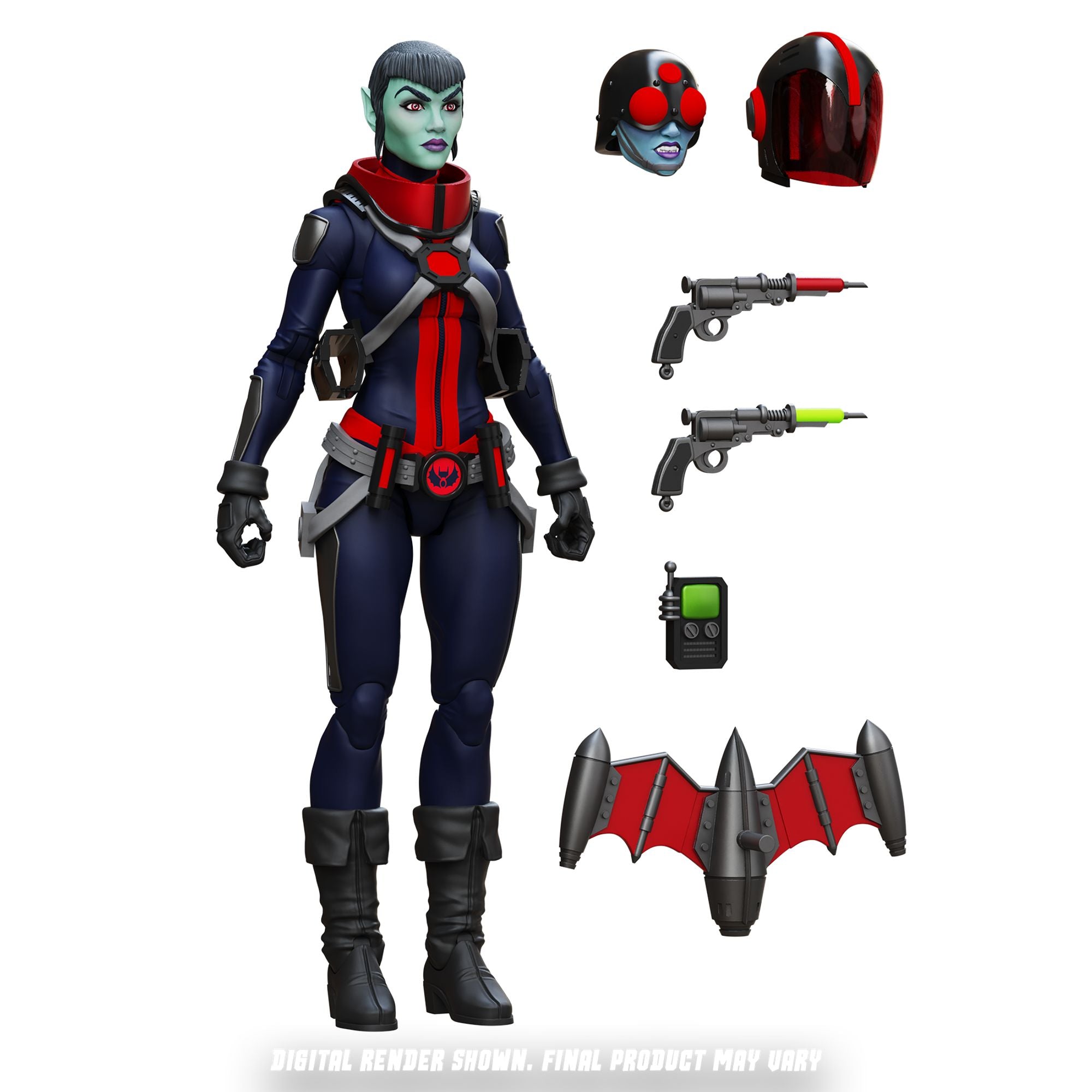 Boss Fight Mercy Zaleska action figure Vampiron Secret
