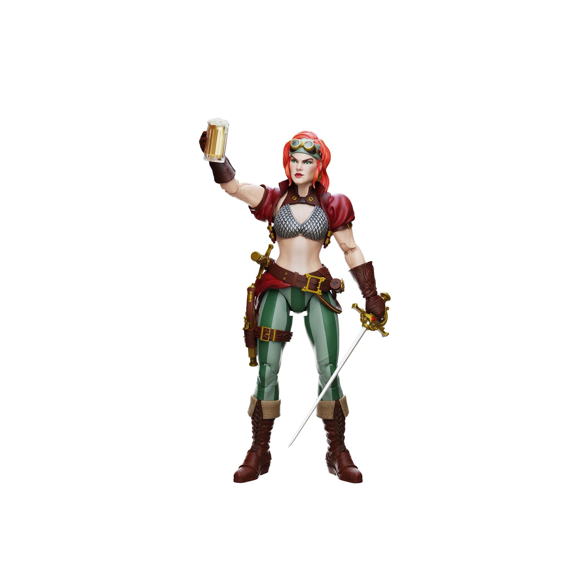 Boss Fight Epic Hacks Red Sonja Steampunk Action Figure 1/12