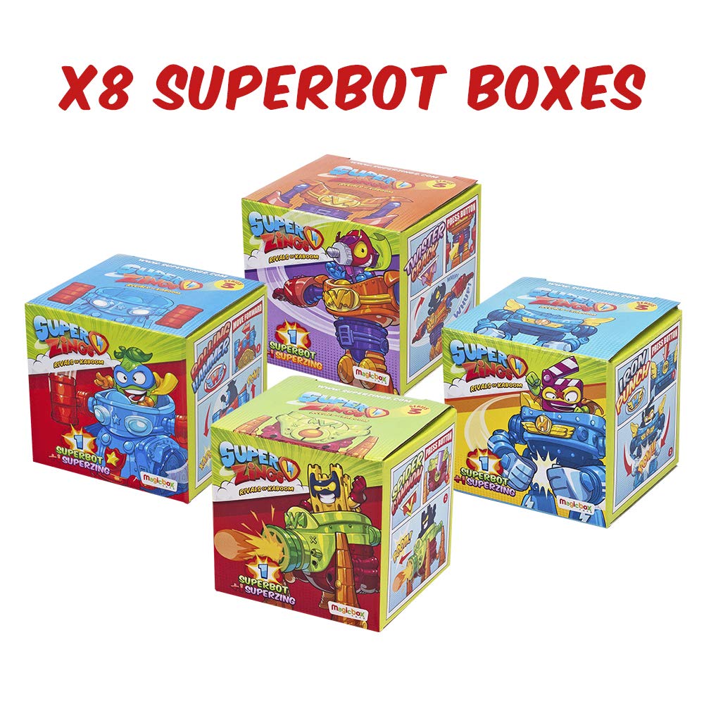 SuperThings Serie 3 display 16 pezzi robot e figure assortiti