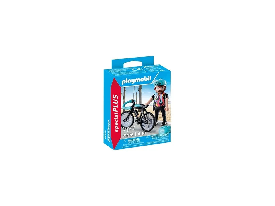 Playmobil Special Plus 71478 Ciclista su Strada Giocattolo 4 Anni