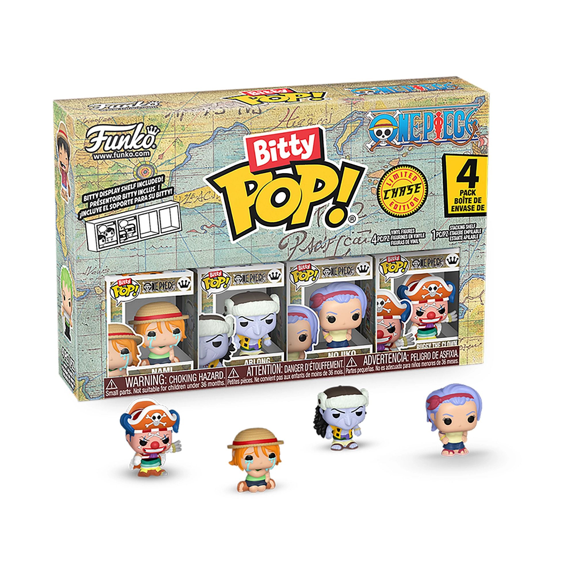 Funko Bitty Pop One Piece Nami mini figure pack 4