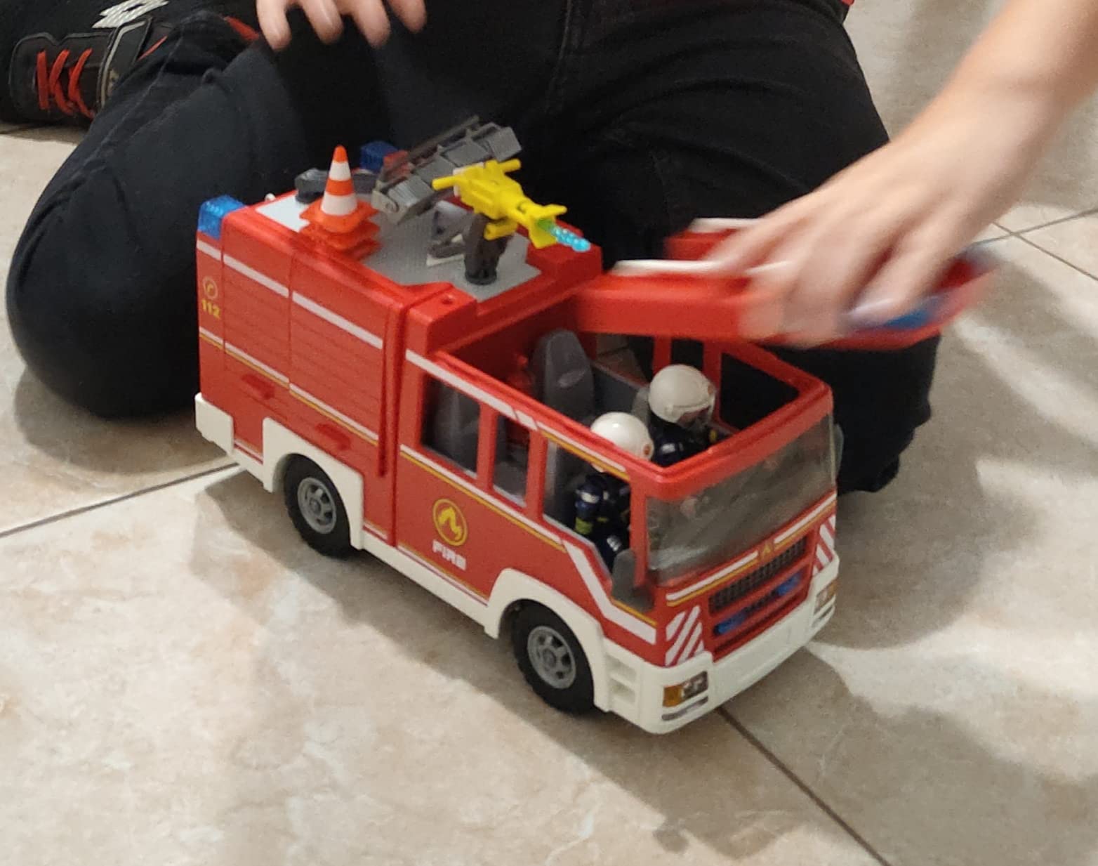 Playmobil City Action 9464 autopompa pompieri luci e suoni