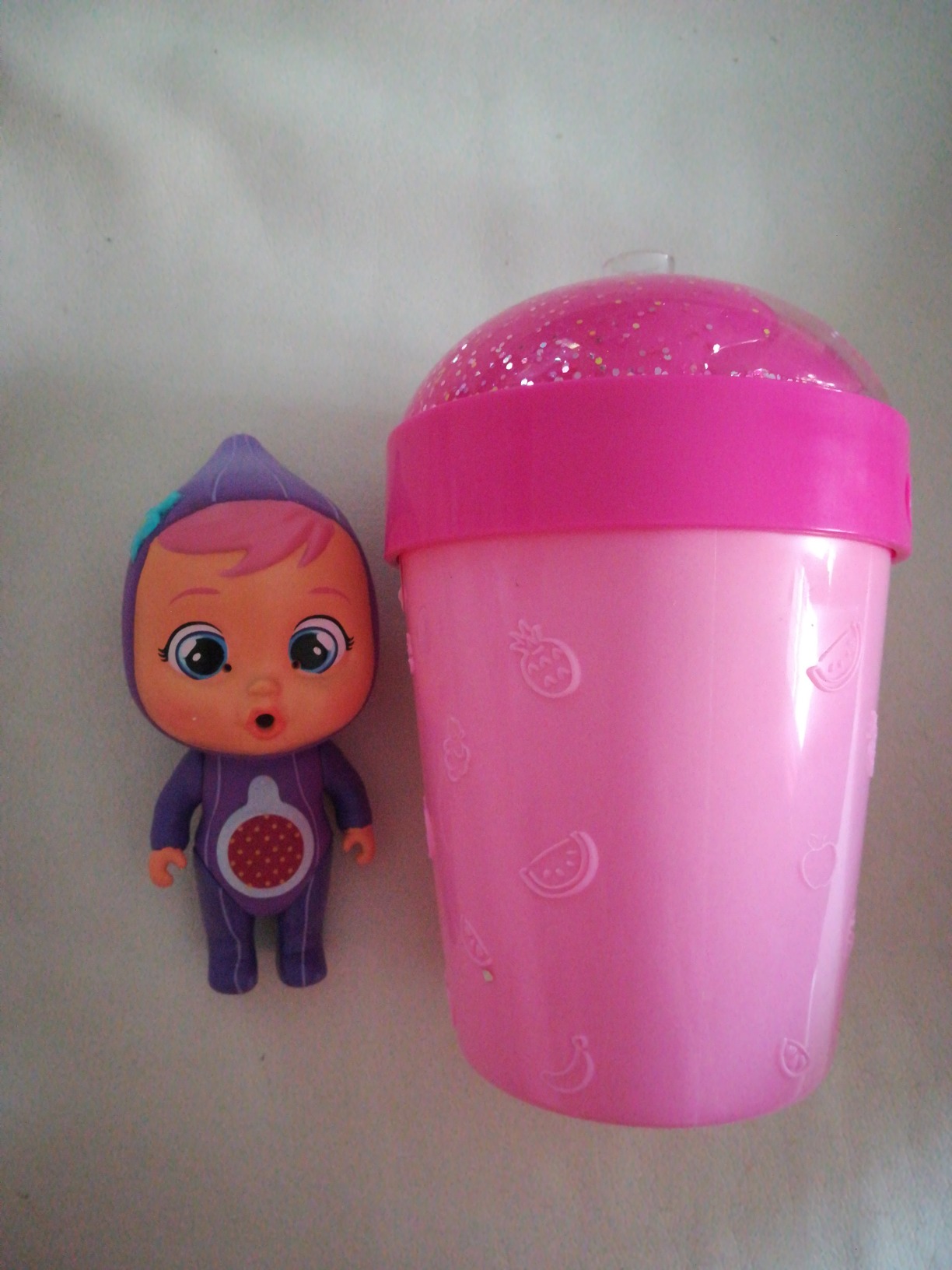 Cry Babies Tutti Frutti mini bambola casetta smoothie lacrime jelly