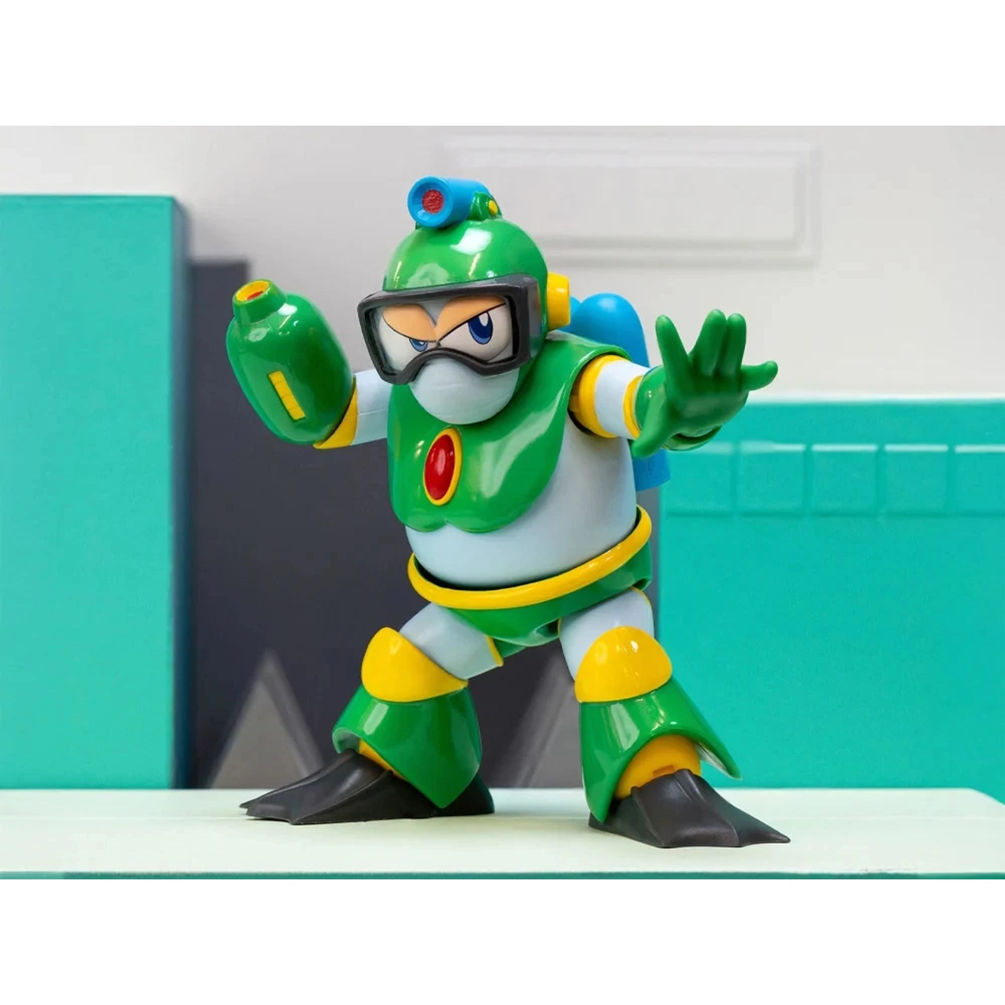 Jada Toys Mega Man Bubble Man action figure 1/12