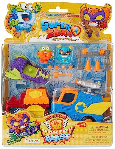 SUPERTHINGS Serie 2 Missione Panetteria Playset con Veicoli