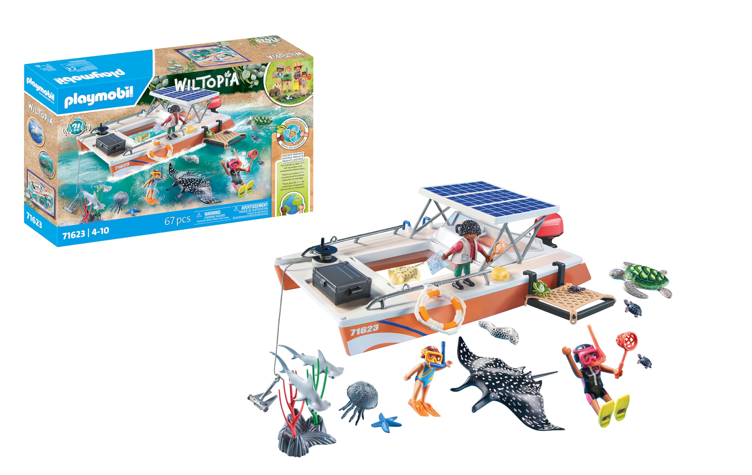 Playmobil Wiltopia 71623 Grande Barriera Corallina 67 pezzi