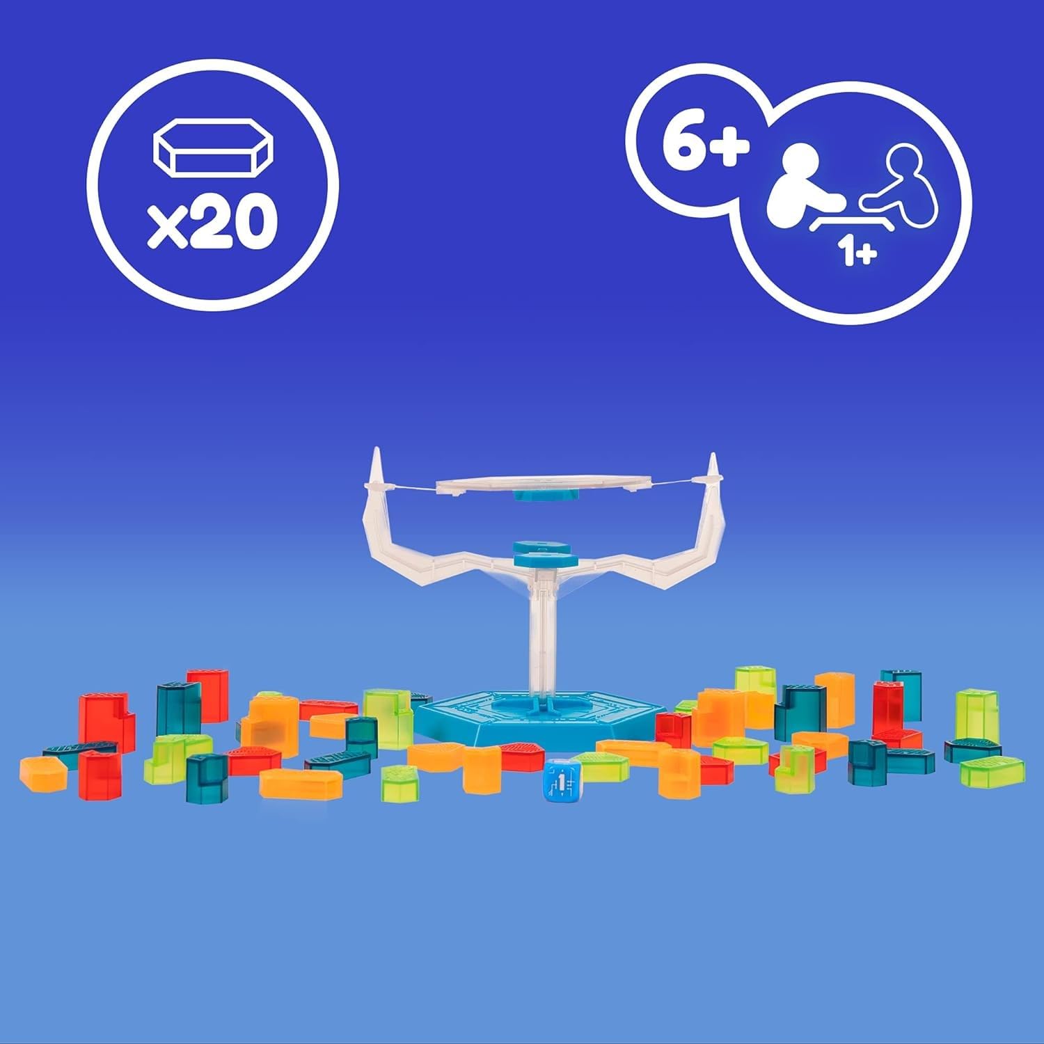 IMC Toys Play Fun Gravity Tower Gioco Torre 48 Blocchi