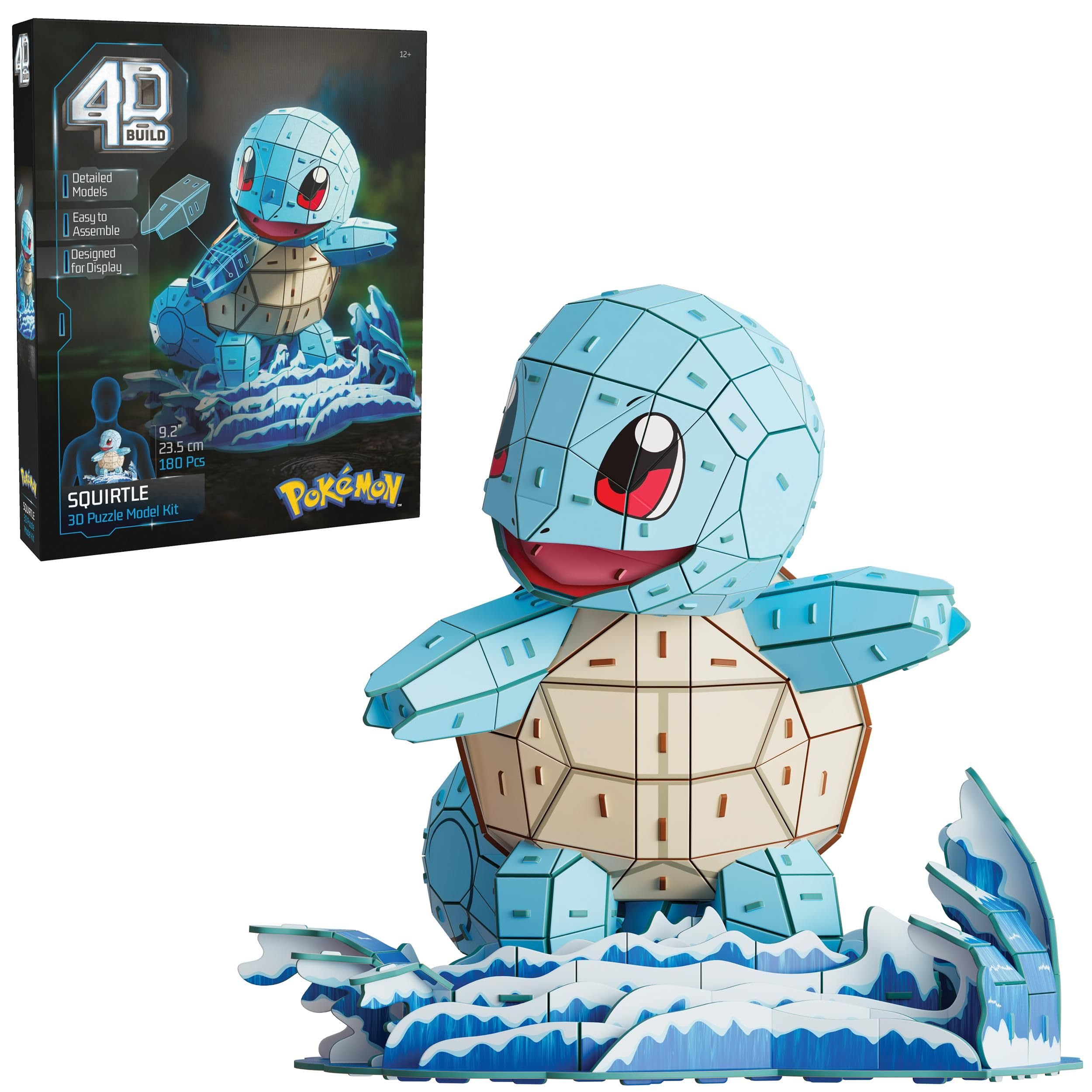 4D Build Pokémon Squirtle puzzle 3D 180 pezzi 12+