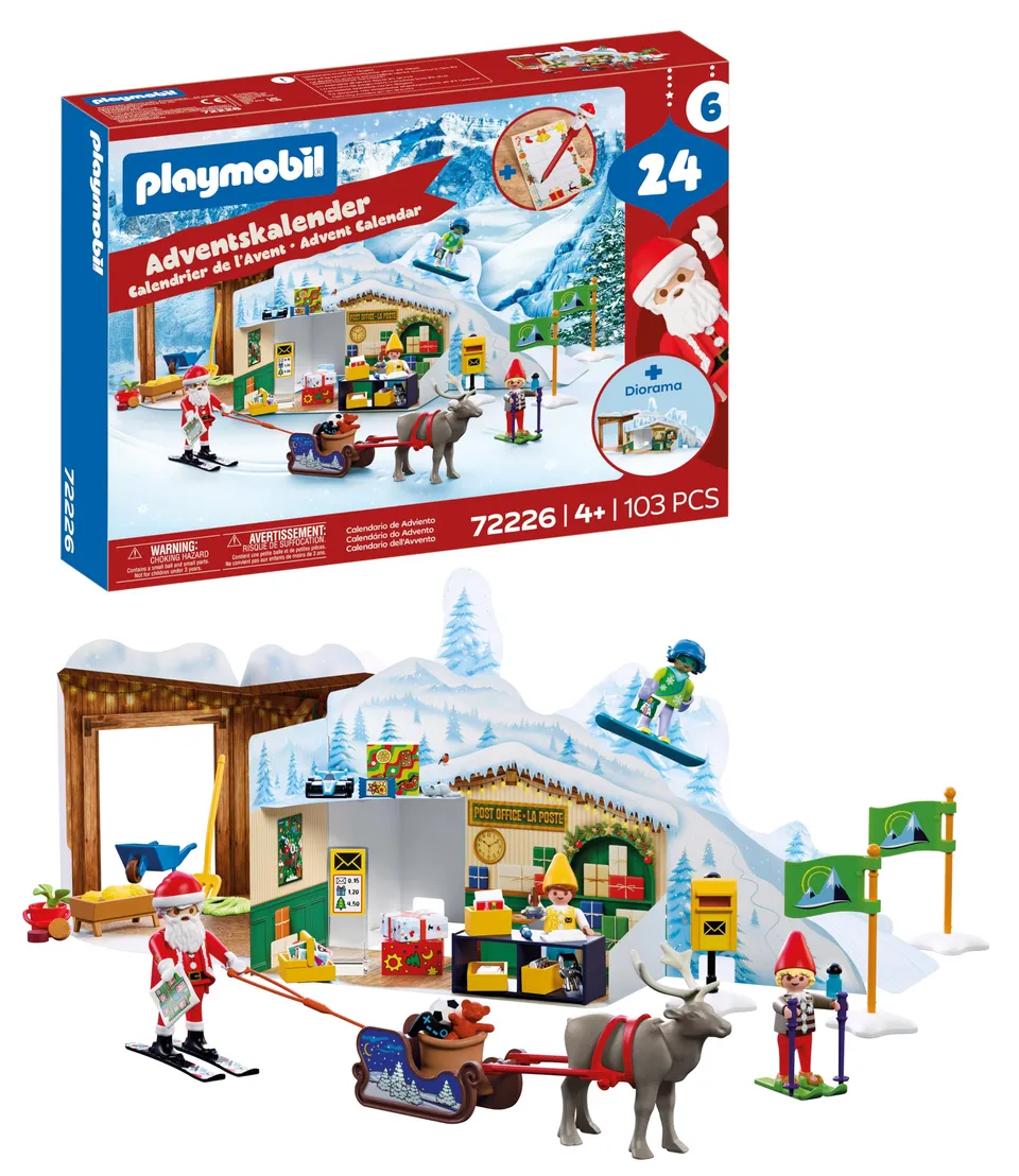Playmobil Christmas 72226 calendario Avvento Polo Nord slitta