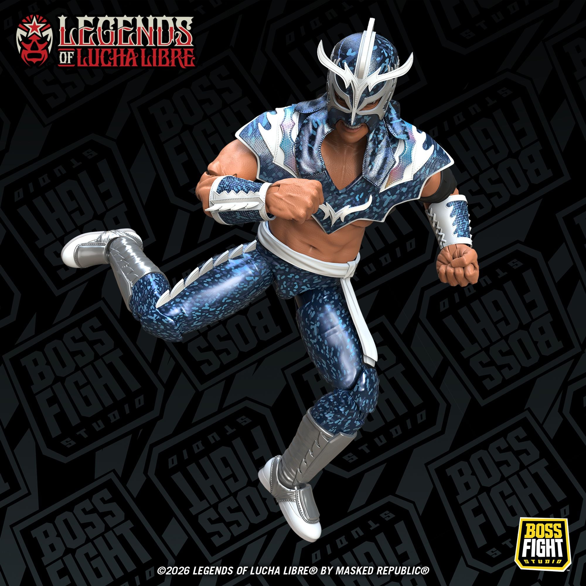 Boss Fight Studio Ultimo Dragon Holographic Deco action figure