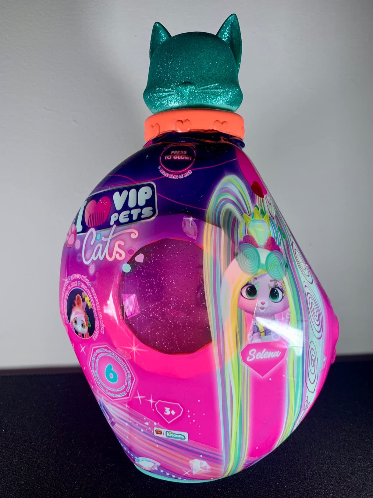 IMC Toys VIP Pets Cats Selena bambola gattina al buio