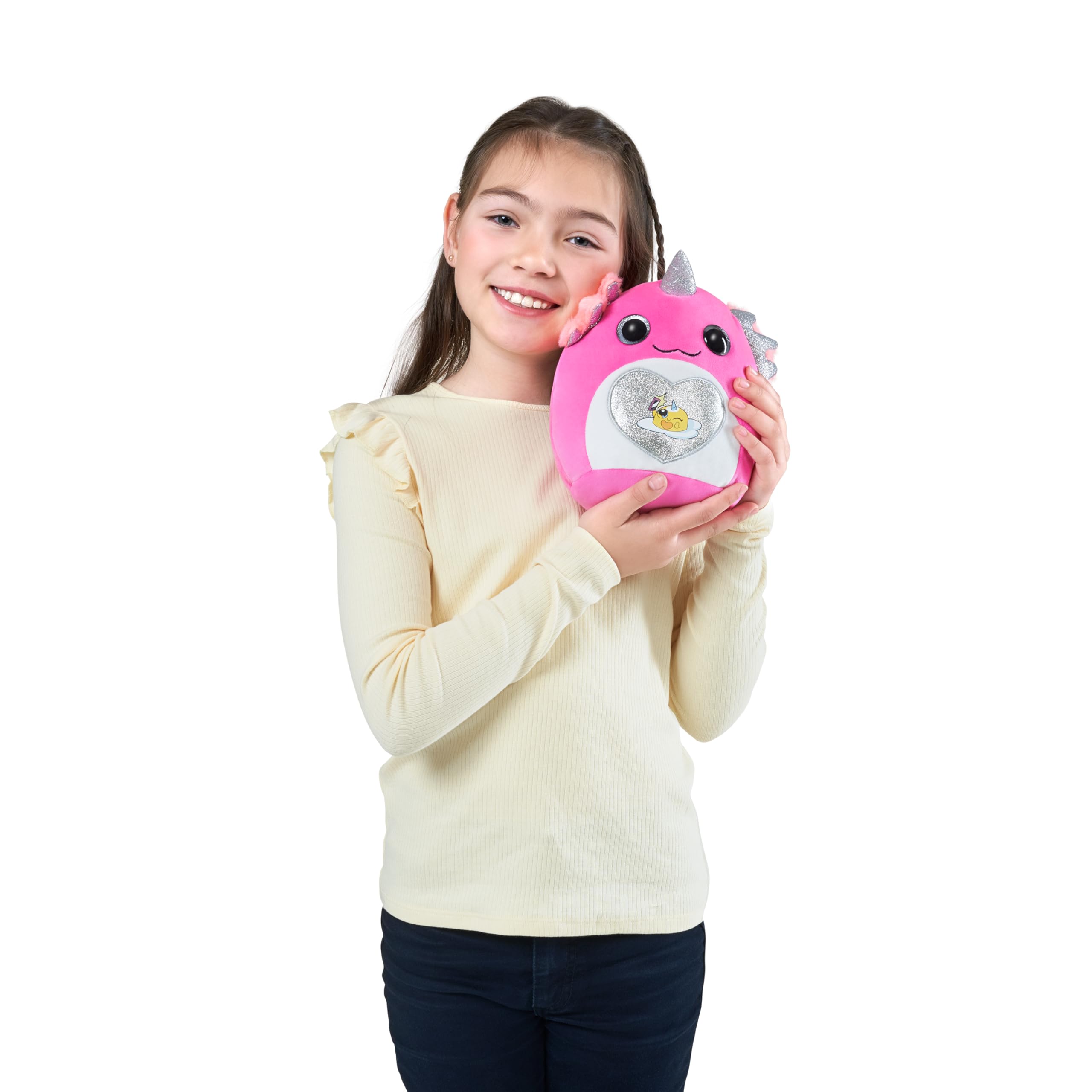 Rainbocorns Eggzania Mini Mania Cow mucca peluche 10 sorprese