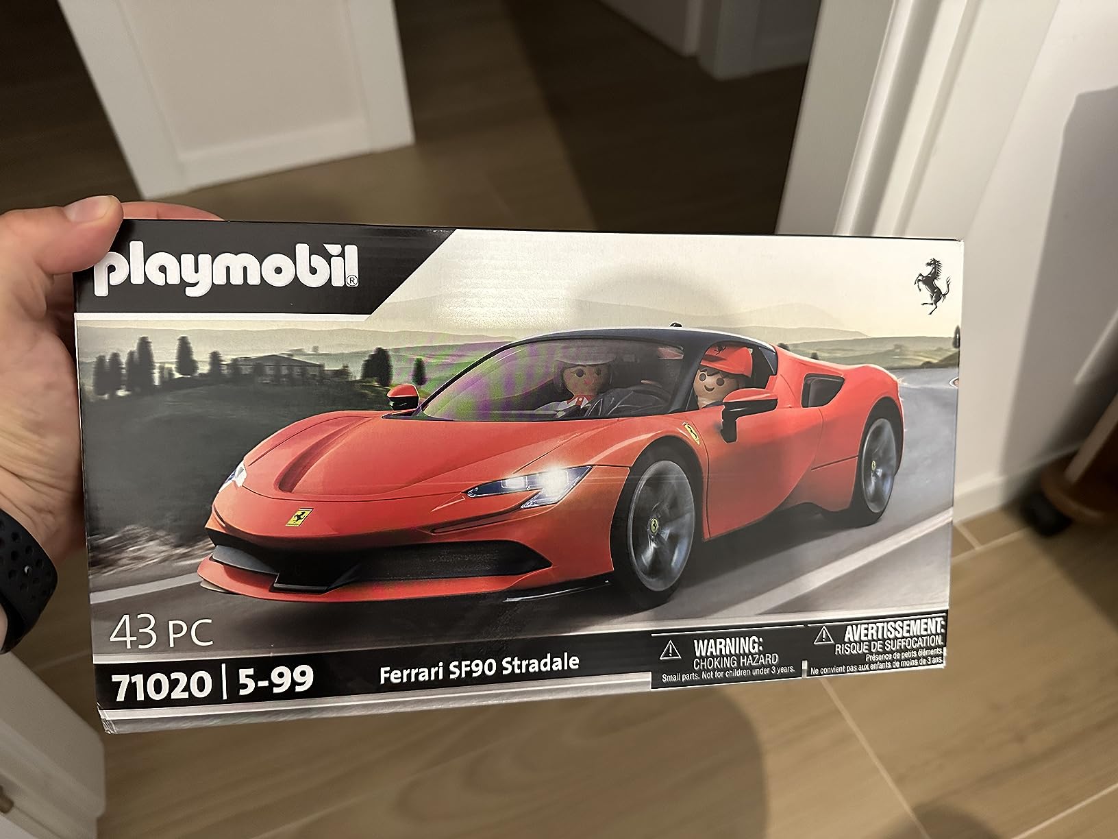 PLAYMOBIL 71020 Ferrari SF90 Stradale macchinina rossa 43 pezzi