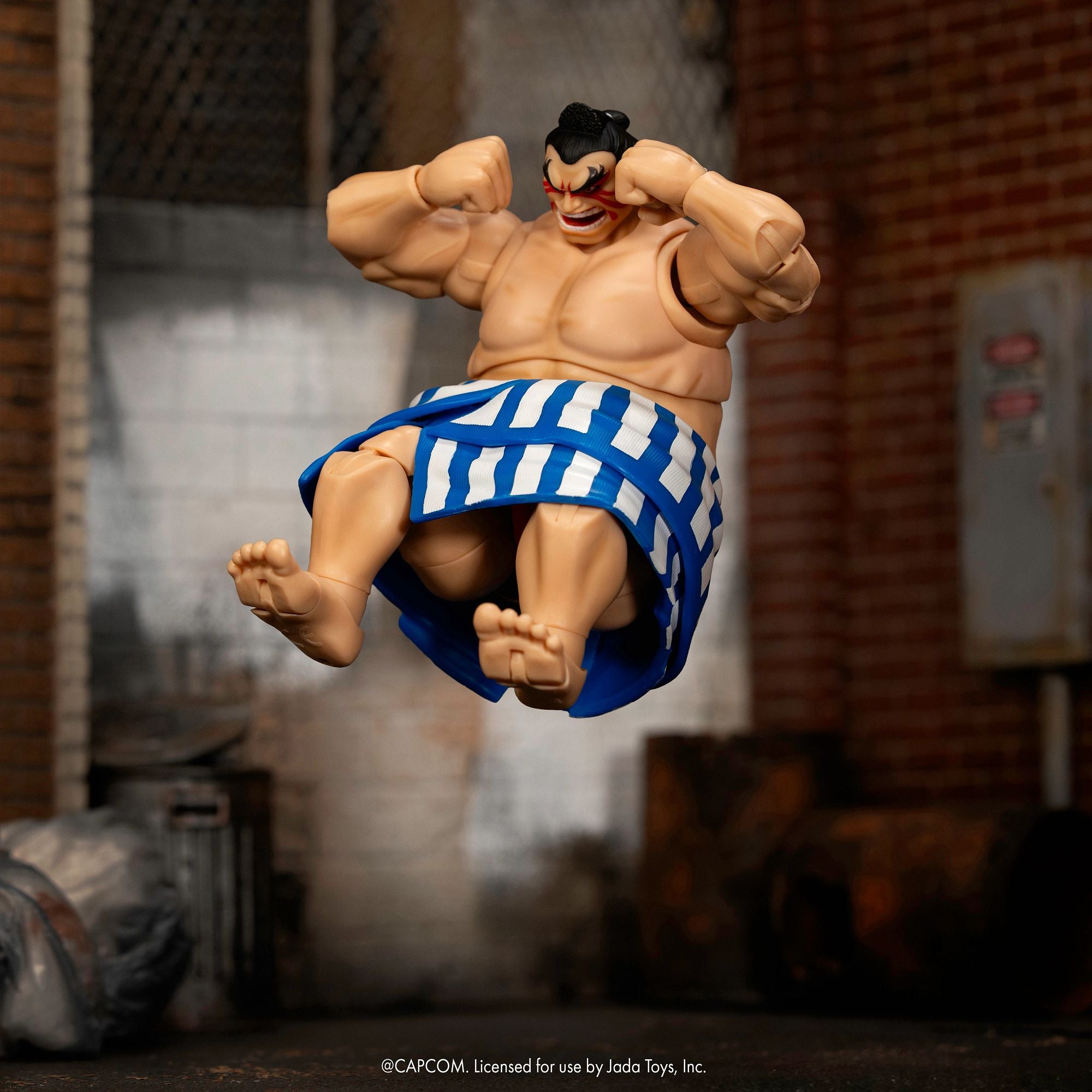 Jada Toys Street Fighter DLX E. Honda action figure 1/12