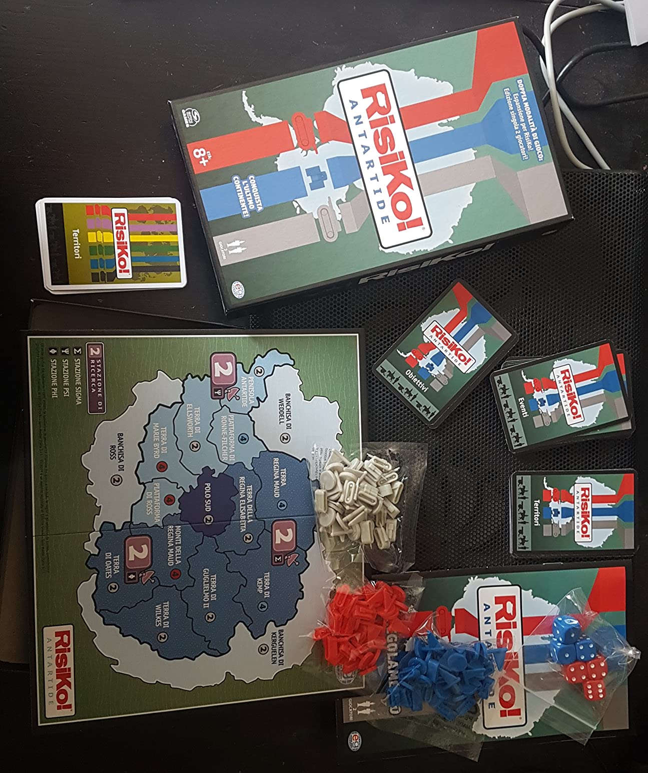 Risiko Antartide gioco tavolo strategia 2 giocatori 8+ anni