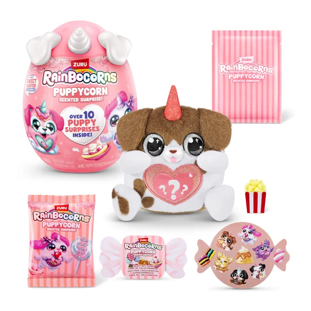Rainbocorns Puppycorn Scent Surprise Dalmata peluche profumato