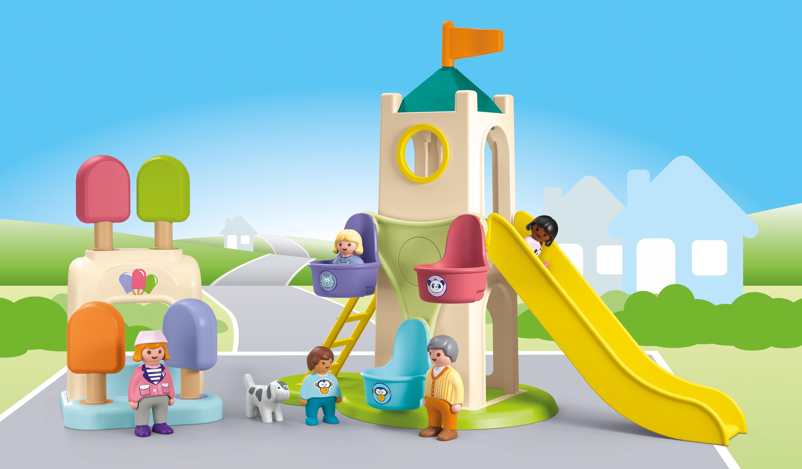 Playmobil Junior 71703 Parco Giochi Avventura Gioco 18 Pezzi 12M+
