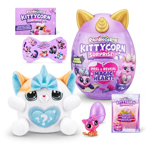 Rainbocorns Kittycorn Surprise Exotic Cat peluche 10 sorprese