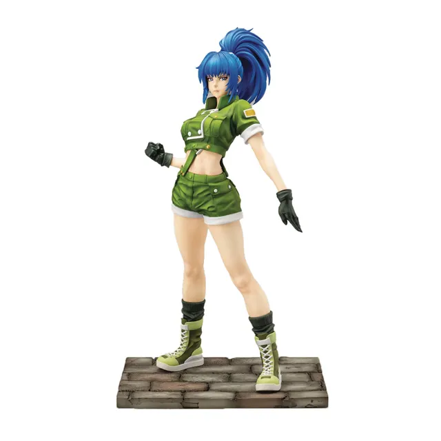 Kotobukiya SNK King of Fighters 97 Leona statua