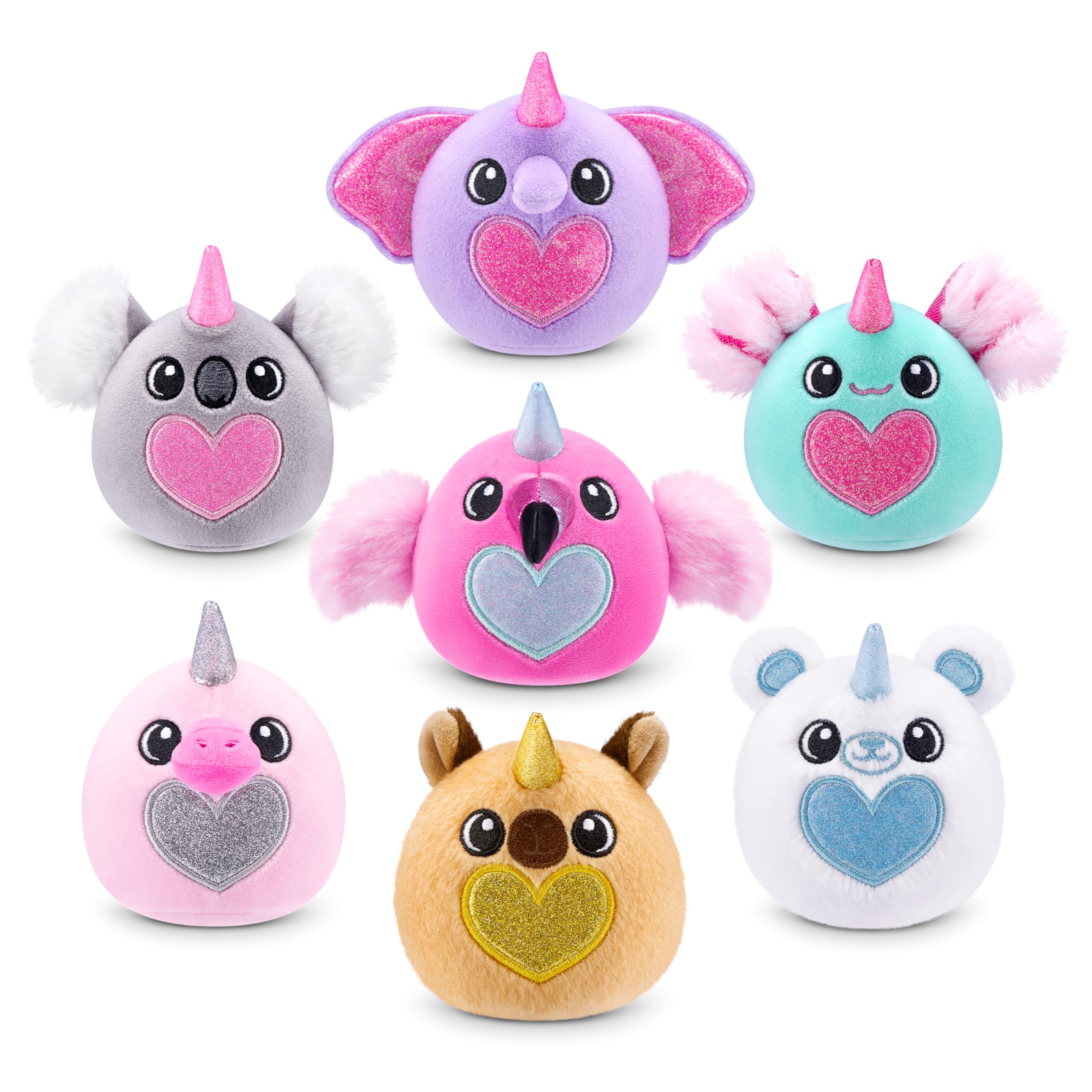 Rainbocorns Eggzania Baby Mania peluche sorpresa 3 pack