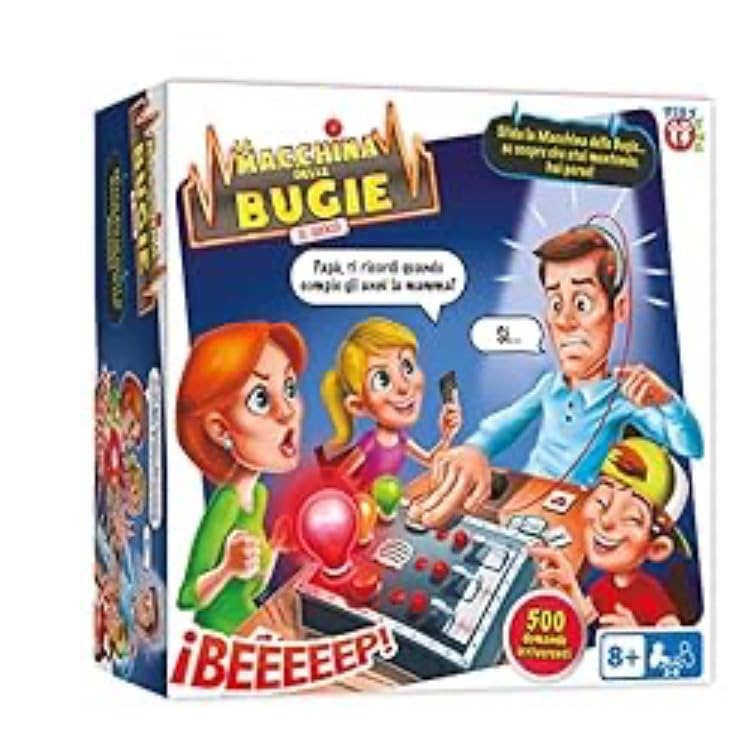 Play Fun Macchina delle Bugie gioco da tavolo italiano 8+ anni