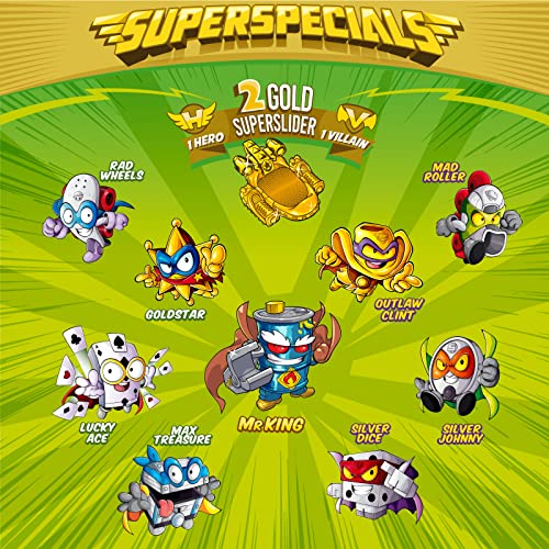 Superthings Series 3 Scatola Latta Gold figure Mr. King