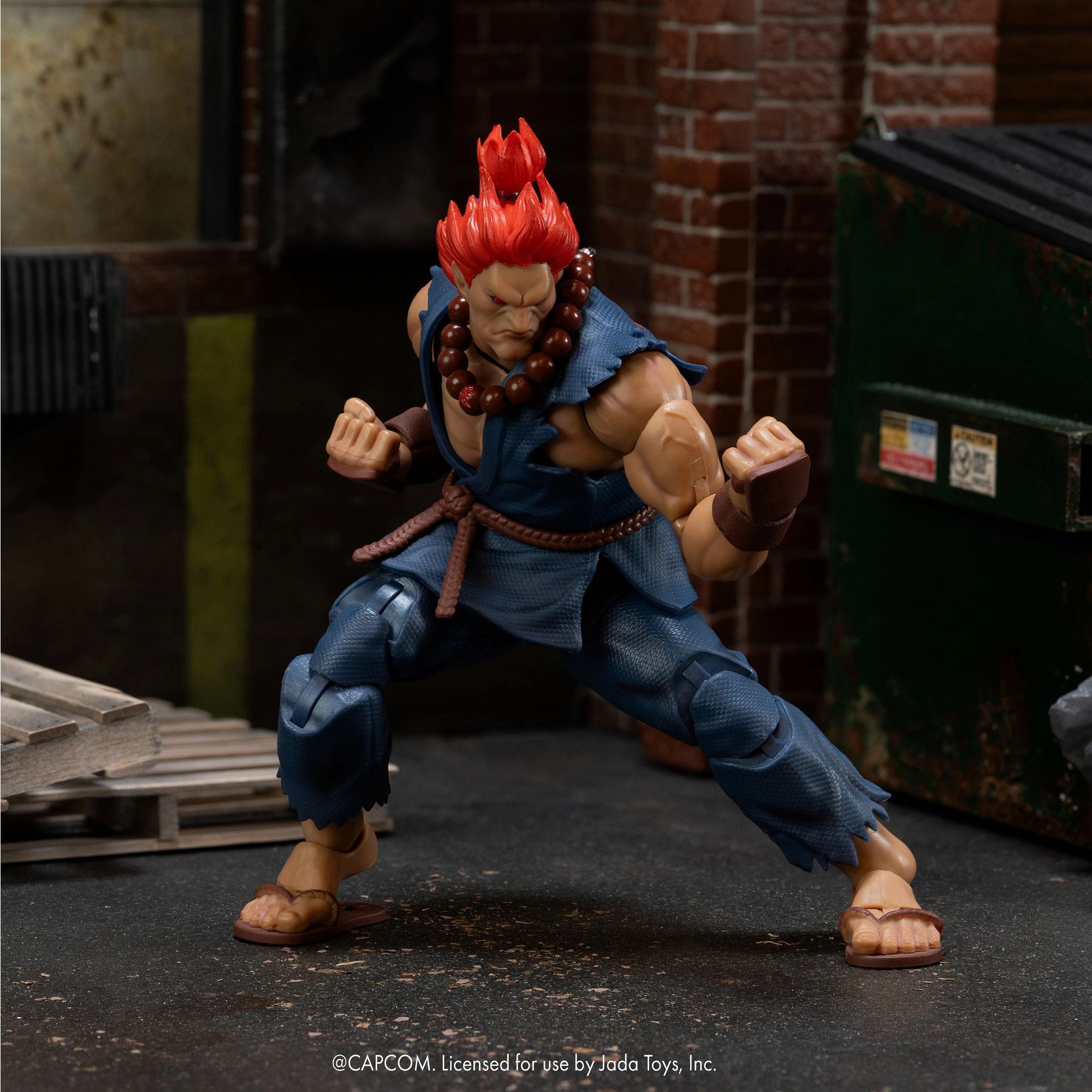 Jada Toys Ultra Street Fighter II Akuma action figure 1/12
