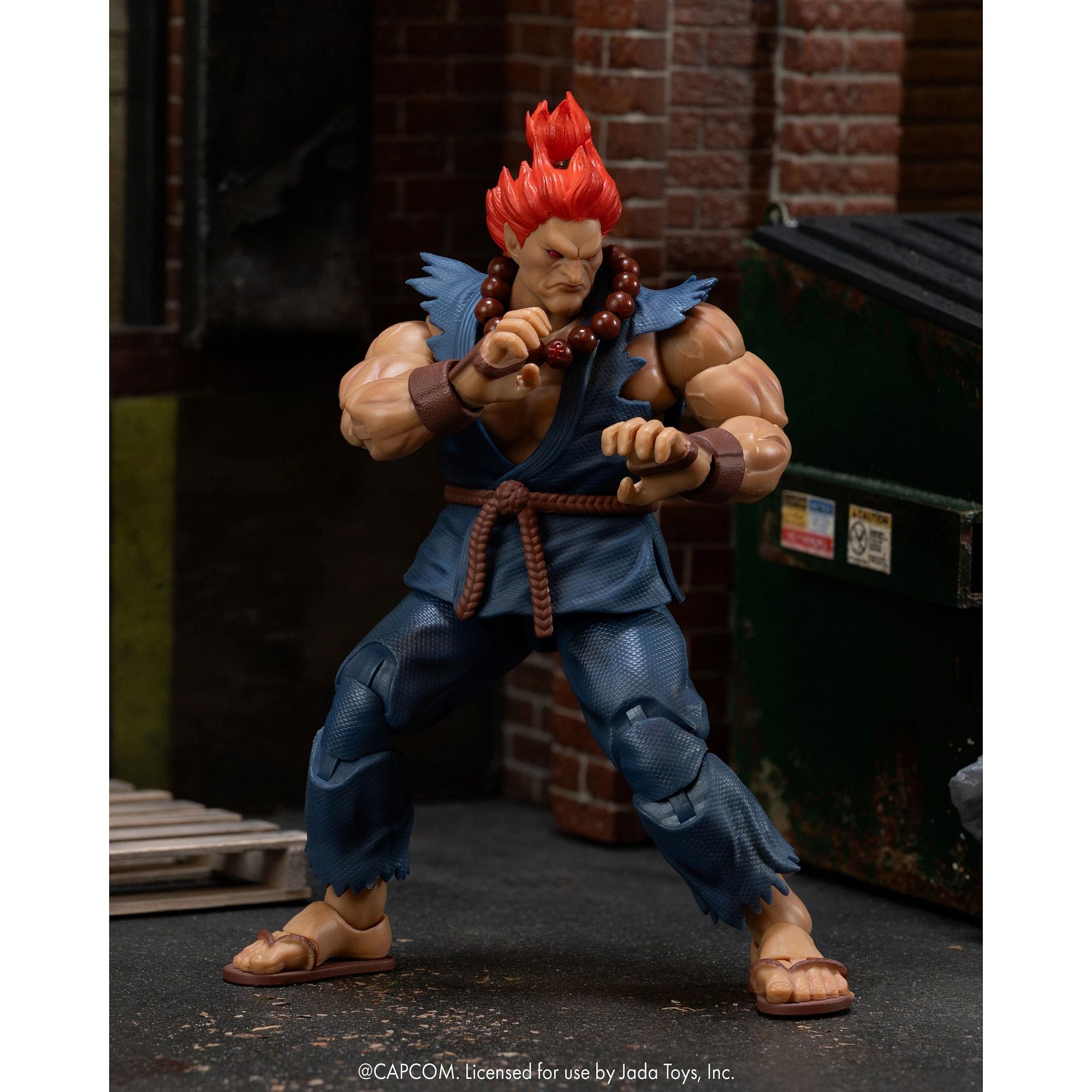Jada Toys Ultra Street Fighter II Akuma action figure 1/12