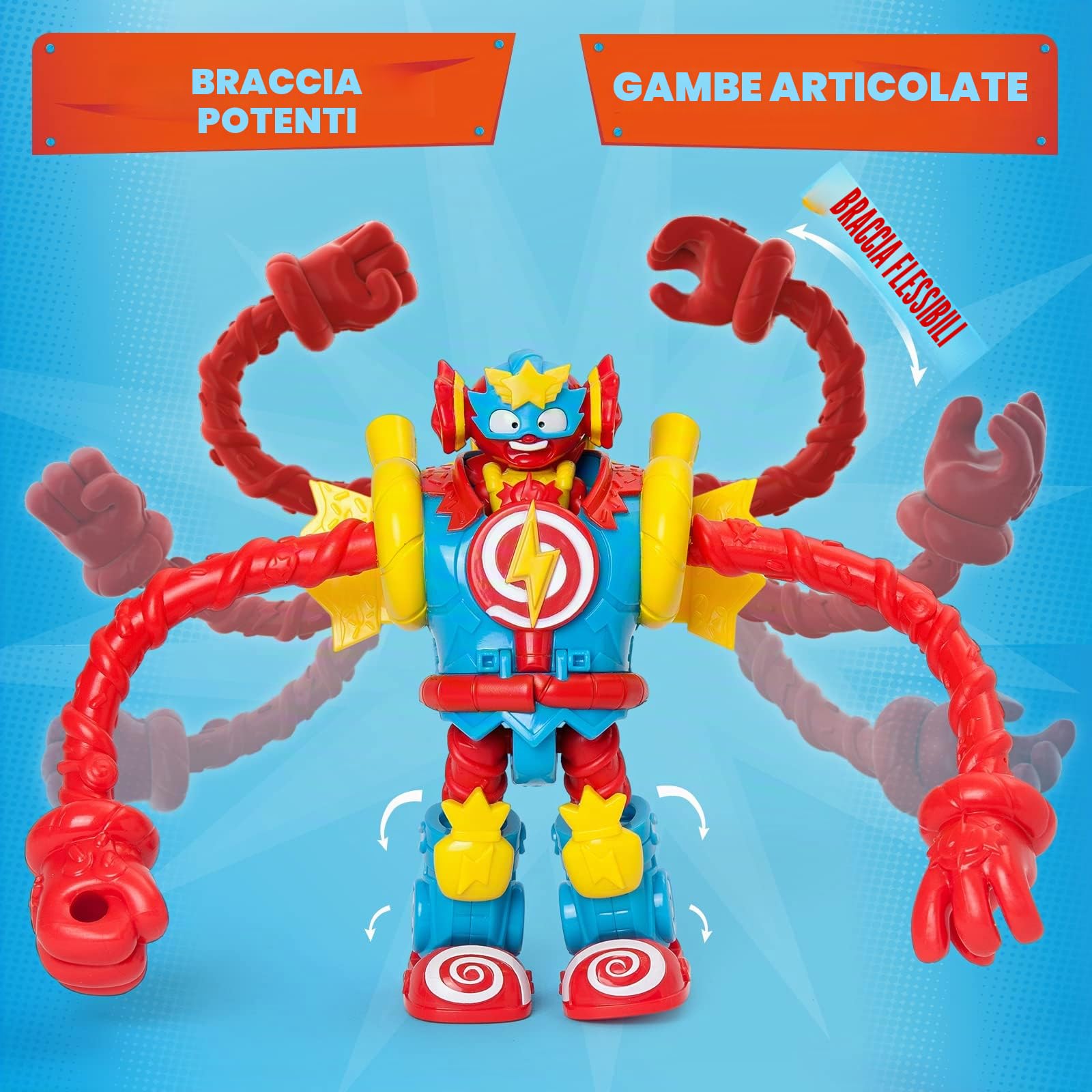 Superthings Superbot Sugarfun Robot Eroe Articolato
