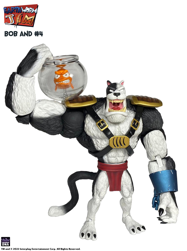 Premium DNA Earthworm Jim Bob Pesce Killer e #4 Set