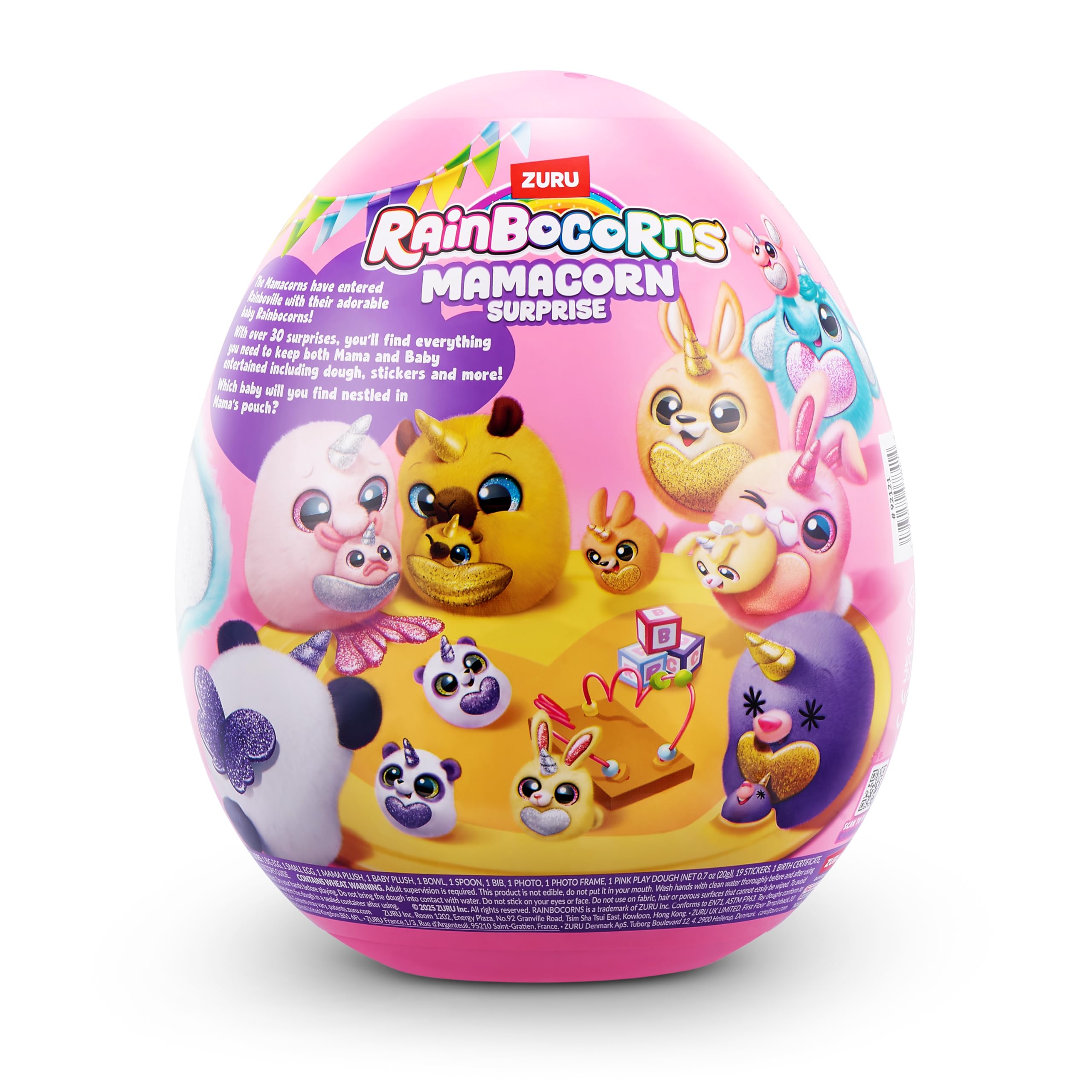 Rainbocorns Mamacorn Surprise Shara Peluche Uovo 30 Sorprese
