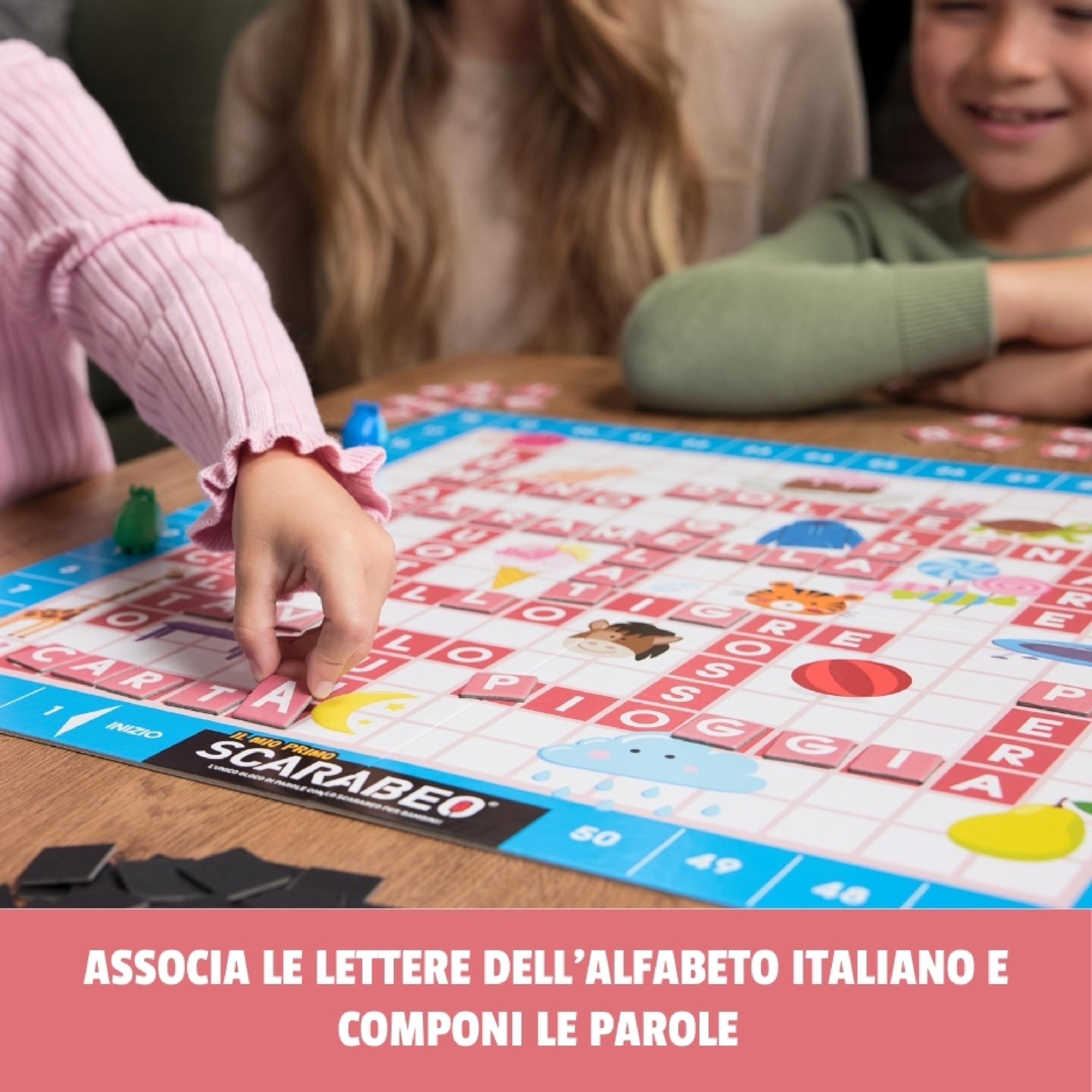 Spin Master Kids Games Il Mio Primo Scarabeo gioco italiano-inglese