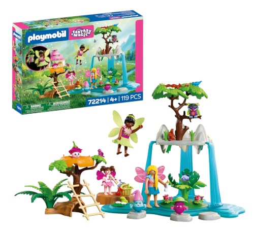 PLAYMOBIL Fantasy 72214 luogo incontro magico cascata