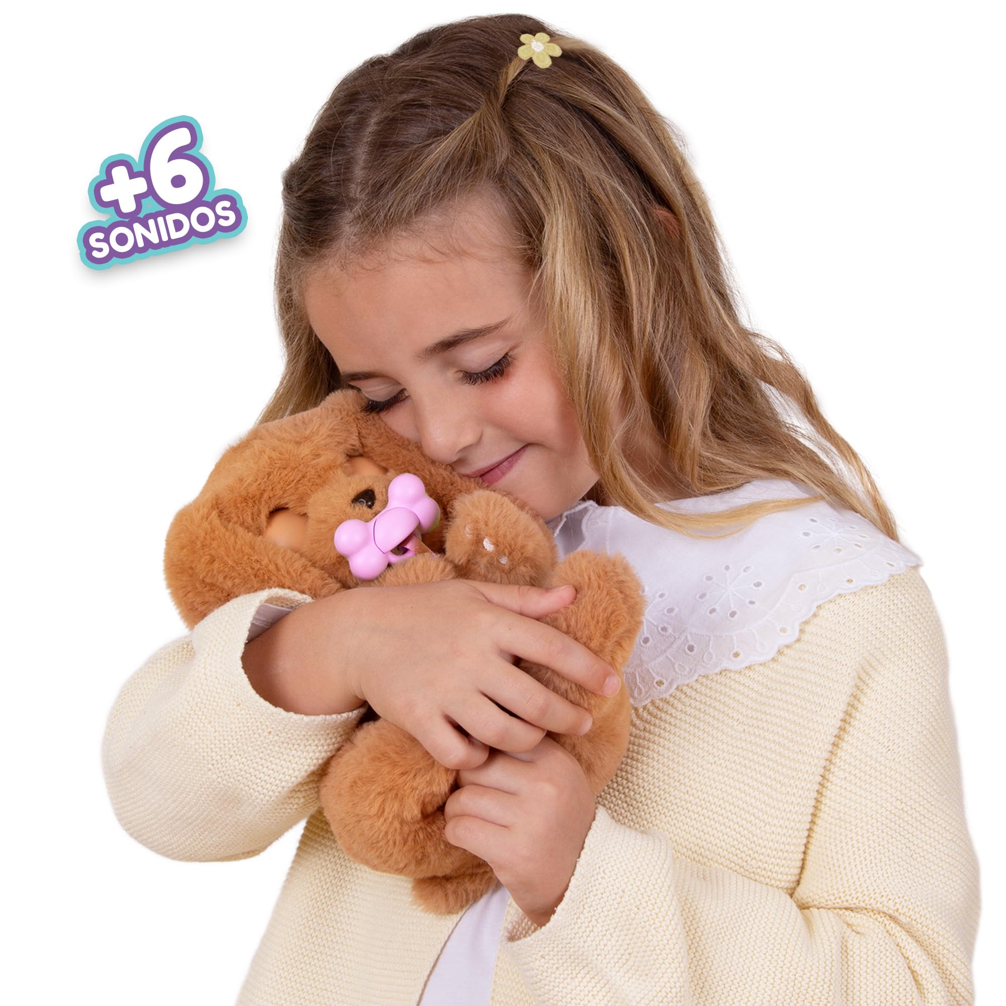 Baby Paws Cocker peluche interattivo con borsetta 3 anni